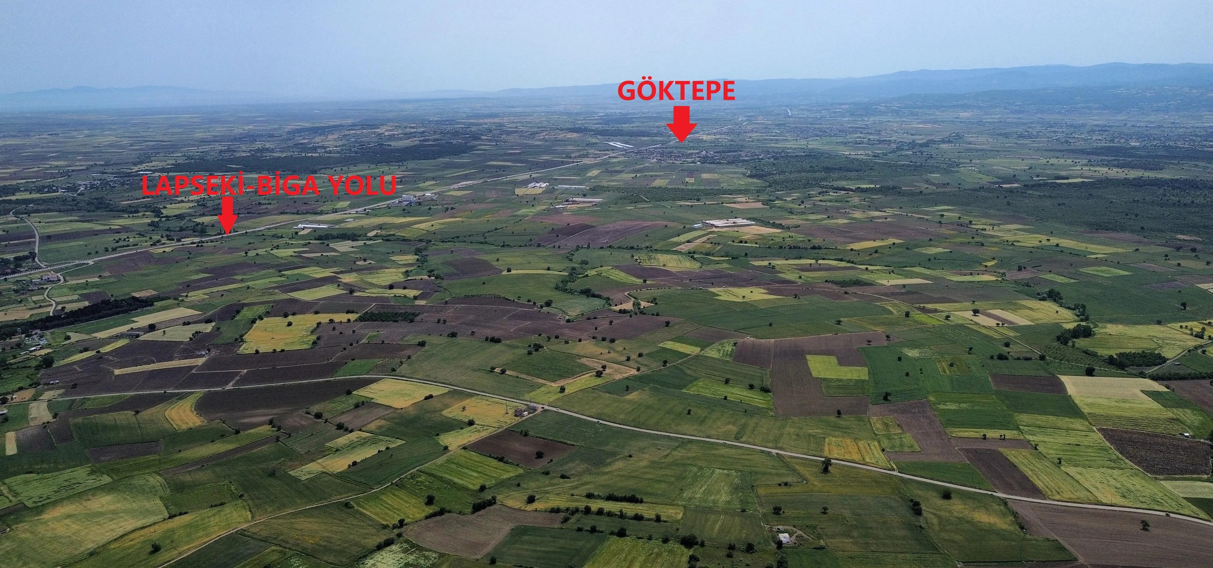 BİGA BALIKLIÇEŞME'DE YATIRIMLIK 11.145 M2 SATILIK MÜSTAKİL TARLA